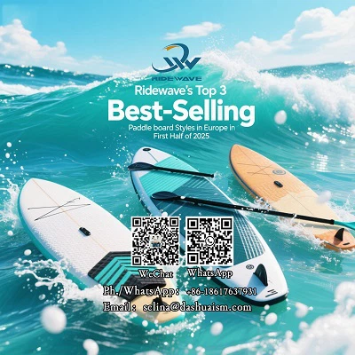 أفضل 3 أفضل - بيع أنماط التجديف في أوروبا في النصف الأول من عام 2025